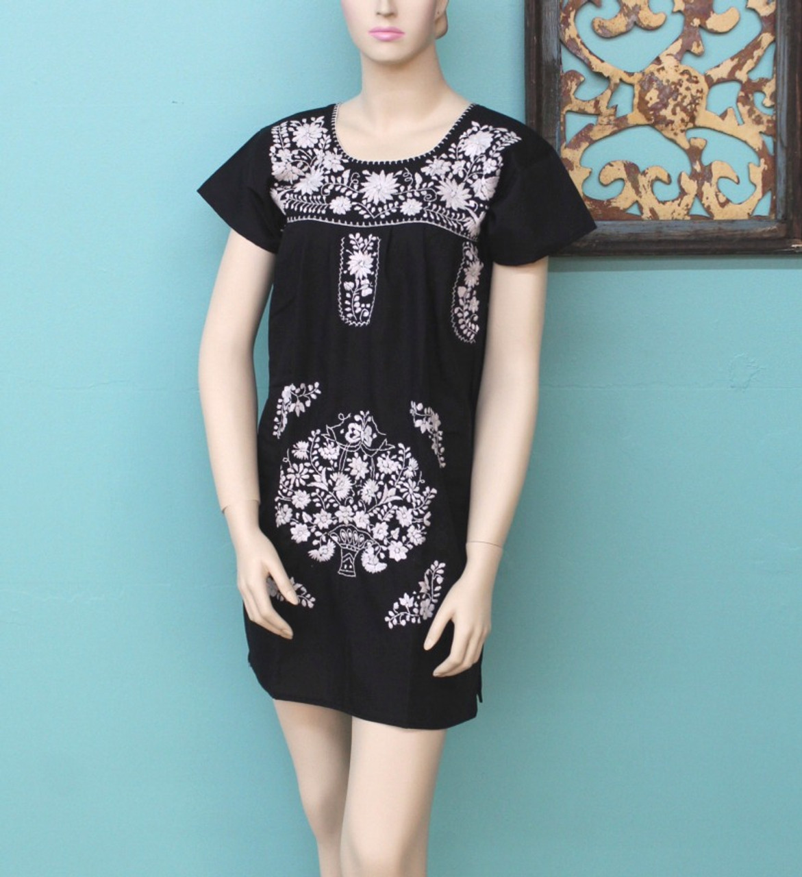 embroidered dresses for women